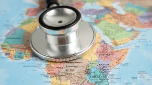 Pharmaceutical distribution network supporting NGO health programmes across African regions