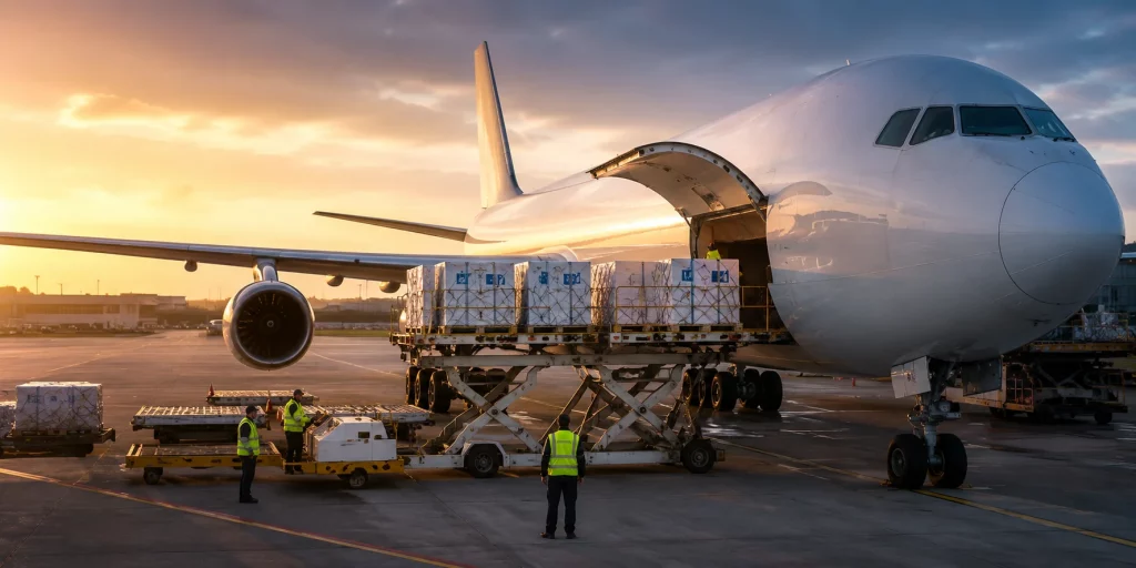 Compliant pharmaceutical export to Nigeria via temperature-controlled air freight logistics