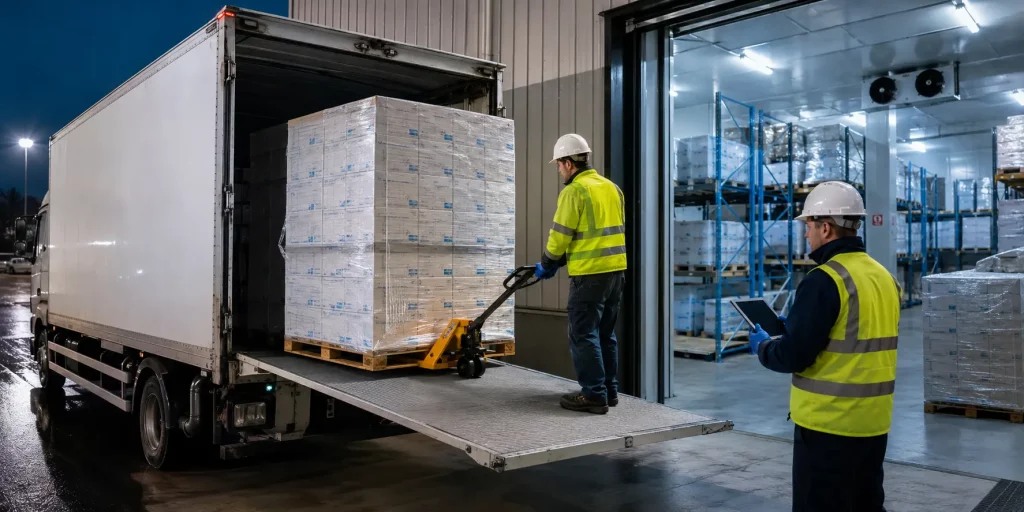 NGO pharmaceutical procurement warehouse dispatch by UK supplier GPD