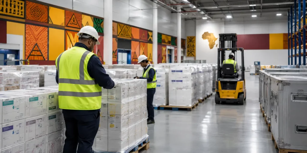 pharmaceutical export to Rwanda warehouse logistics for institutional buyers
