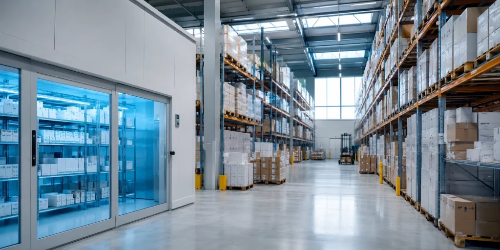 Government pharmaceutical import partner UK warehouse with GDP-compliant cold chain storage for institutional buyers