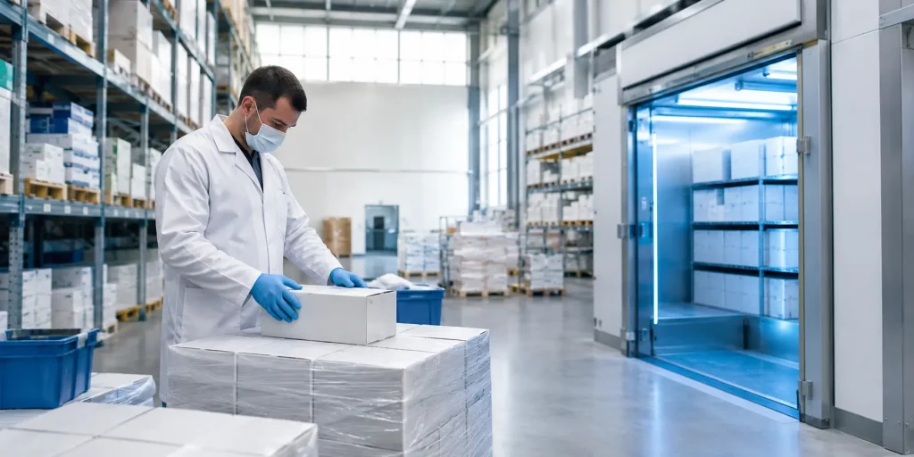 Pharmaceutical wholesale supplier for pharmacies operating a GDP-compliant UK distribution warehouse with temperature-controlled medicine storage