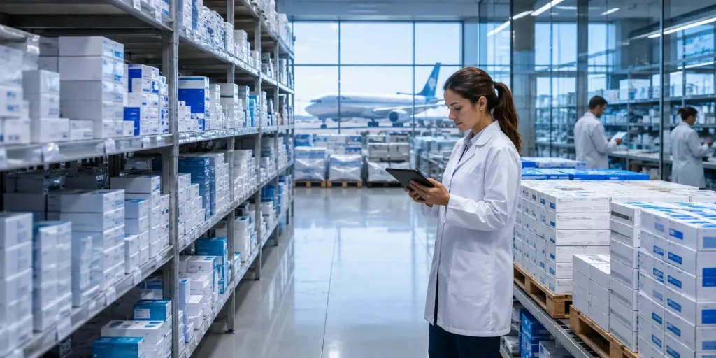 Global Fund pharmaceutical procurement supplier warehouse and logistics for institutional buyers