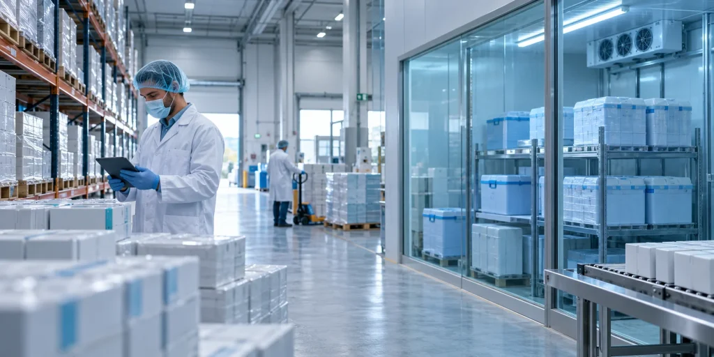 Licensed pharmaceutical wholesaler UK preparing MHRA and GDP compliant medicine consignments for international export